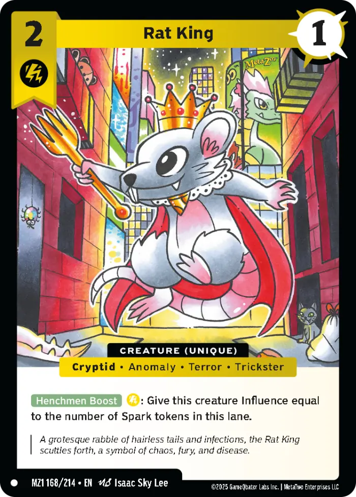 Rat King - MZ1-168 - MetaZoo Base Set