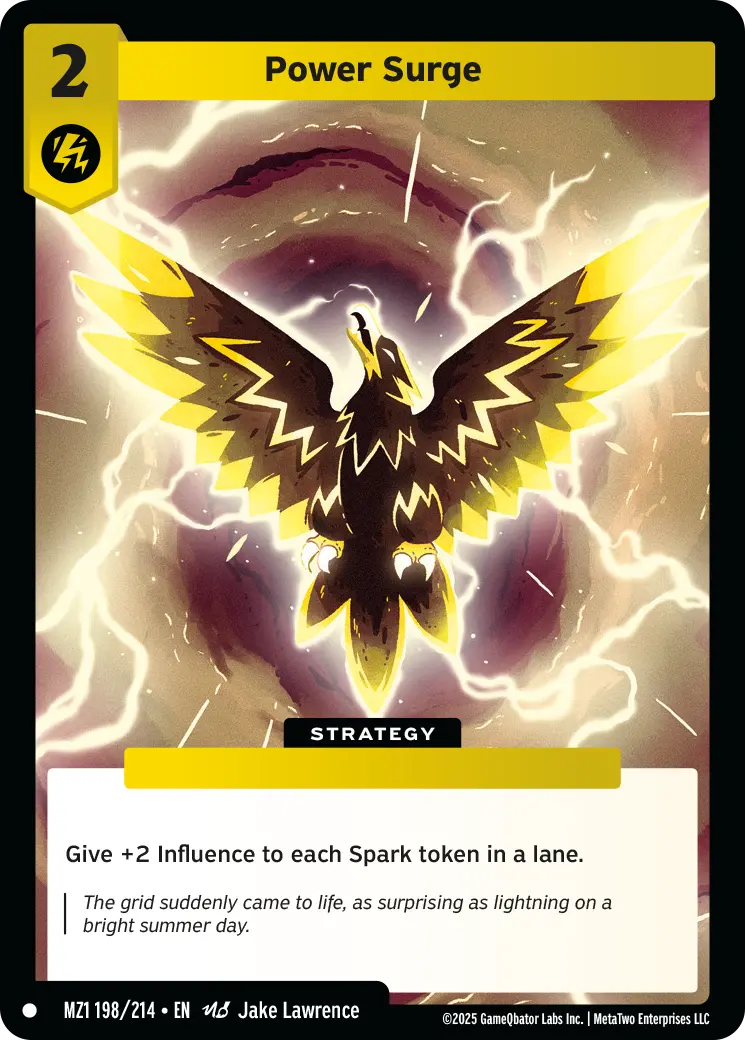 Power Surge - MZ1-198 - MetaZoo Base Set