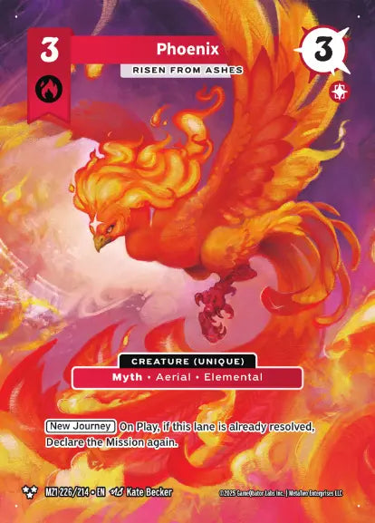 Phoenix - Risen From Ashes - MZ1-226 - MetaZoo Base Set