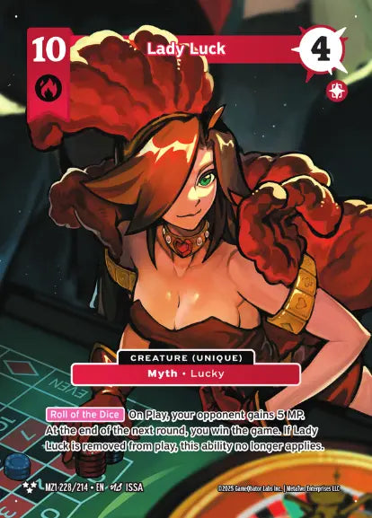 Lady Luck - MZ1-228 - MetaZoo Base Set