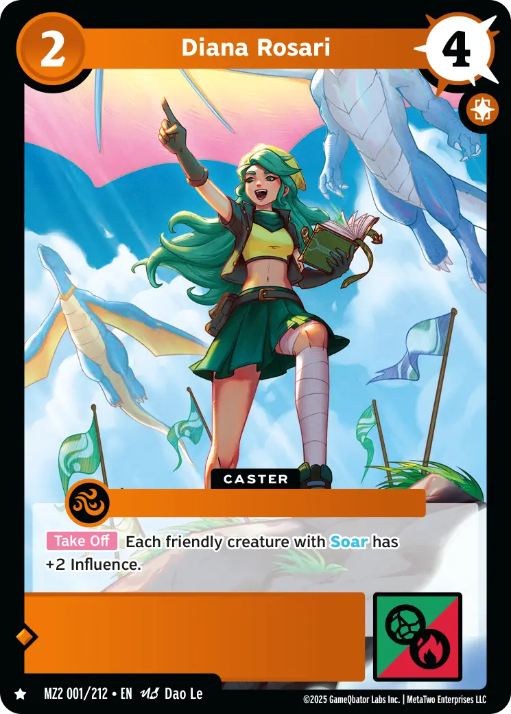 Diana Rosari - MZ2-001 - MetaZoo Torrential Tides