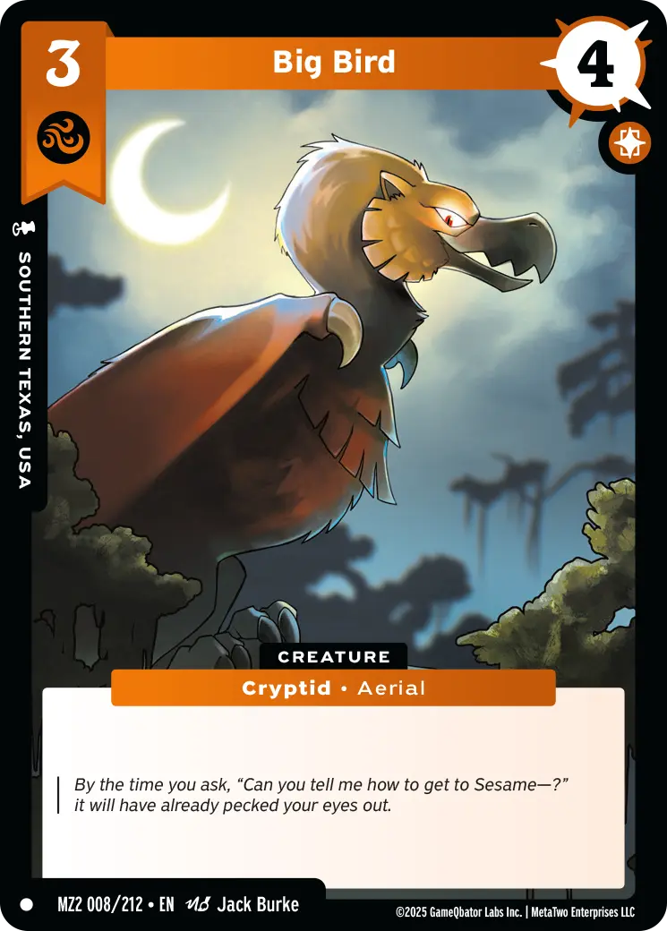 Big Bird - MZ2-008 - MetaZoo Torrential Tides