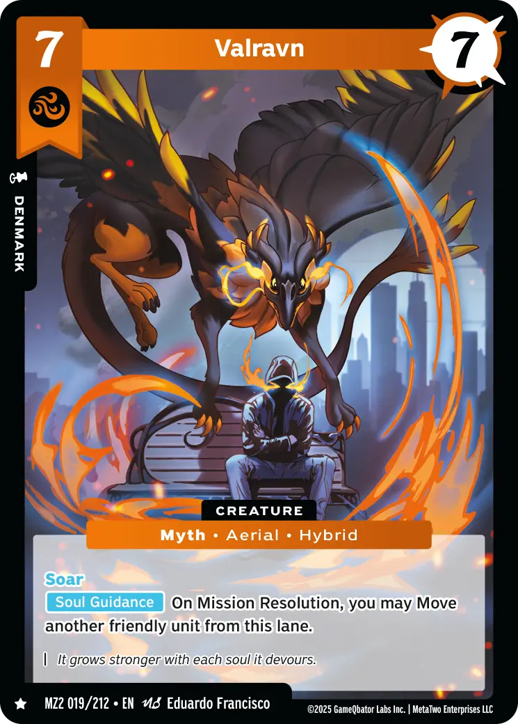 Valravn - MZ2-019 - MetaZoo Torrential Tides
