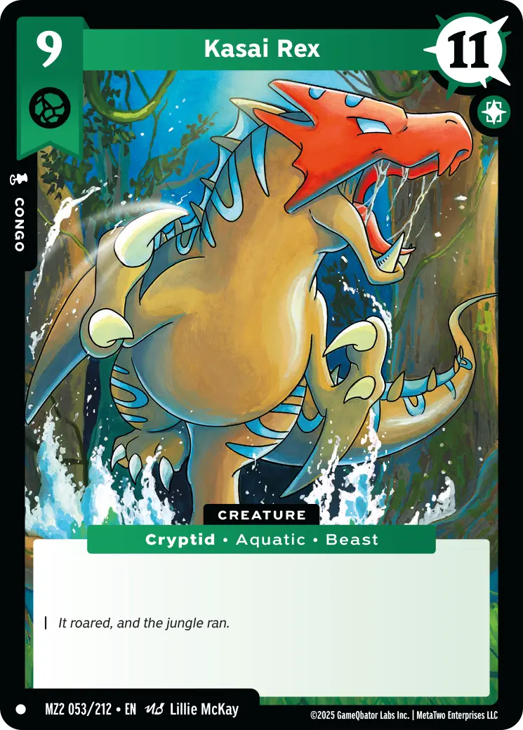 Kasai Rex - MZ2-053 - MetaZoo Torrential Tides
