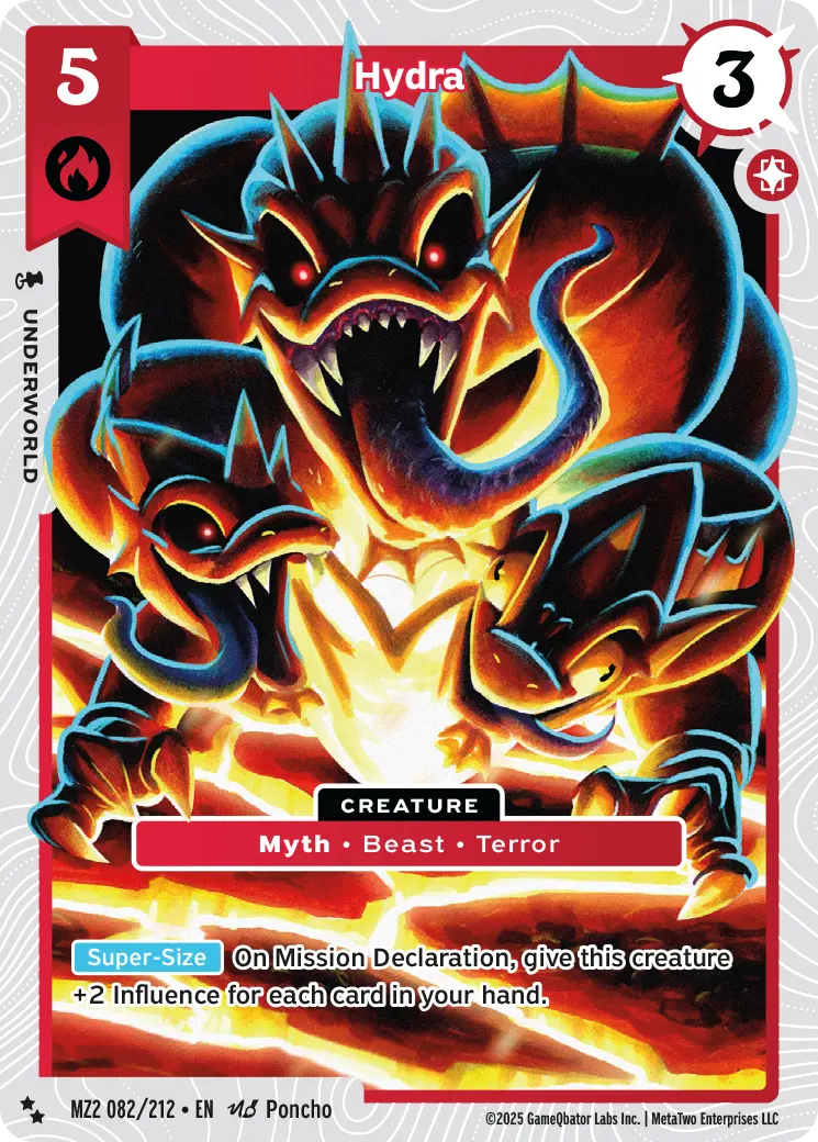 Hydra - MZ2-082 - MetaZoo Torrential Tides
