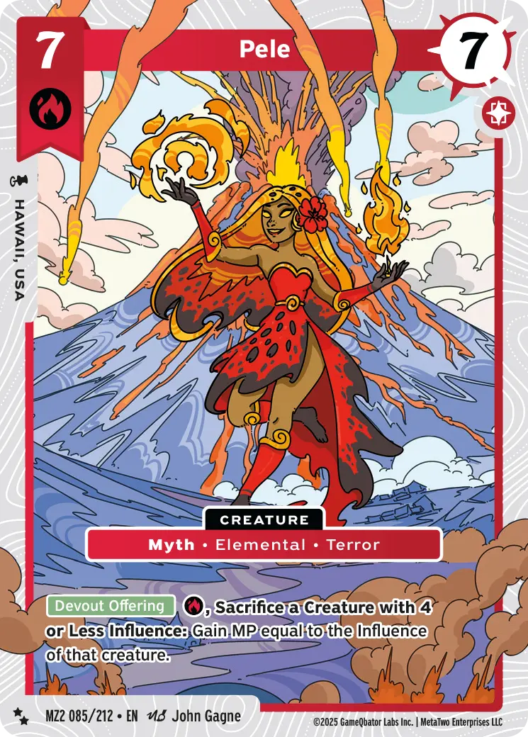 Pele - MZ2-085 - MetaZoo Torrential Tides