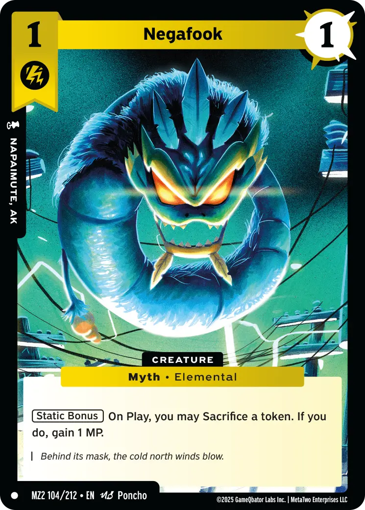 Negafook - MZ2-104 - MetaZoo Torrential Tides