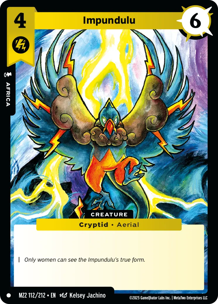 Impundulu - MZ2-112 - MetaZoo Torrential Tides