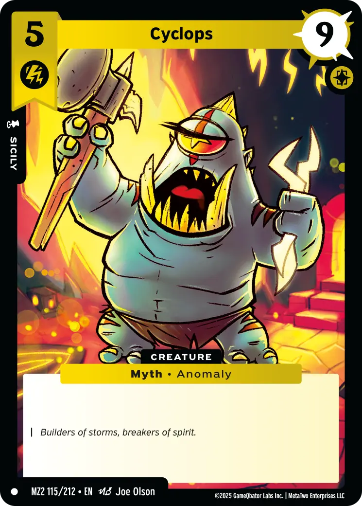 Cyclops - MZ2-115 - MetaZoo Torrential Tides