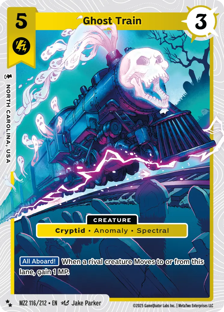 Ghost Train - MZ2-116 - MetaZoo Torrential Tides