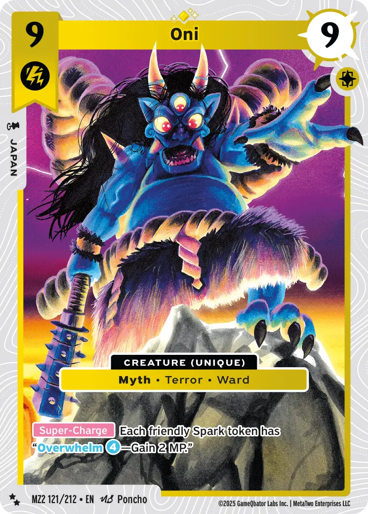 Oni - MZ2-121 - MetaZoo Torrential Tides
