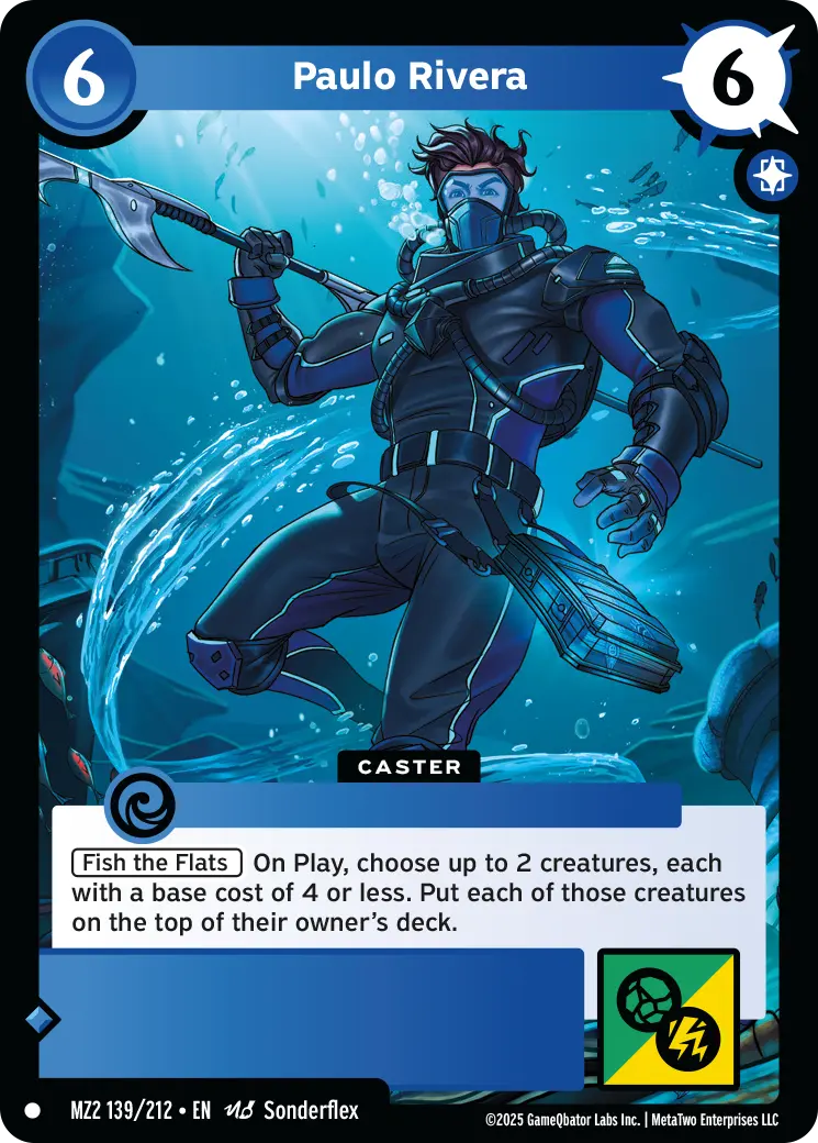 Paulo Rivera - MZ2-139 - MetaZoo Torrential Tides