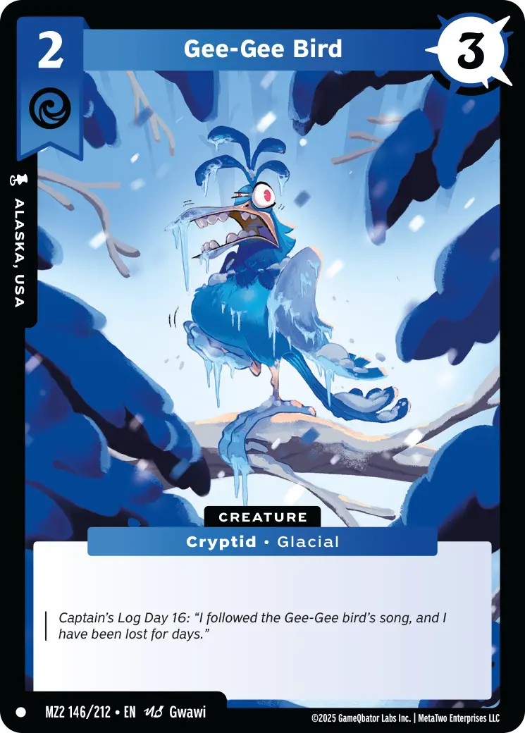 Gee-Gee Bird - MZ2-146 - MetaZoo Torrential Tides