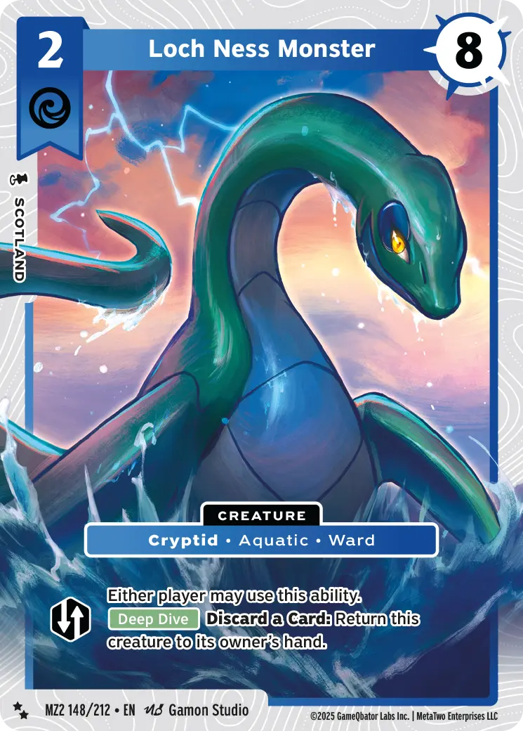 Loch Ness Monster - MZ2-148 - MetaZoo Torrential Tides