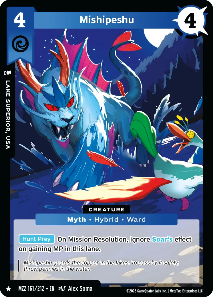 Mishipeshu - MZ2-161 - MetaZoo Torrential Tides