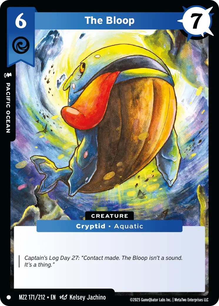 The Bloop - MZ2-171 - MetaZoo Torrential Tides