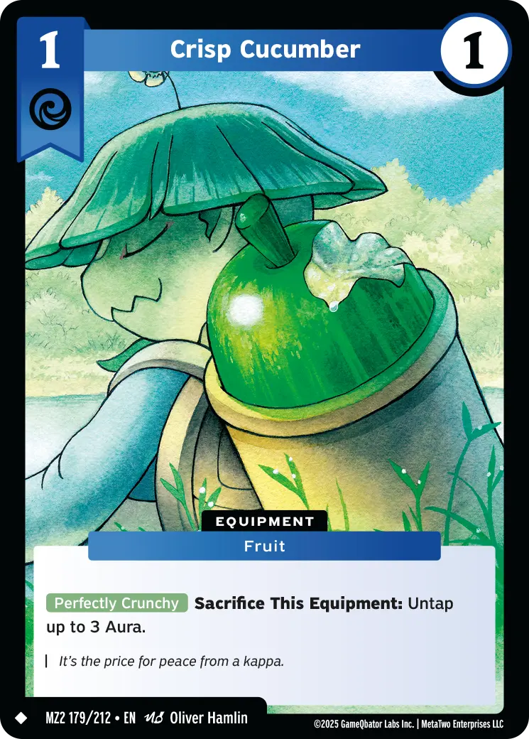 Crisp Cucumber - MZ2-179 - MetaZoo Torrential Tides