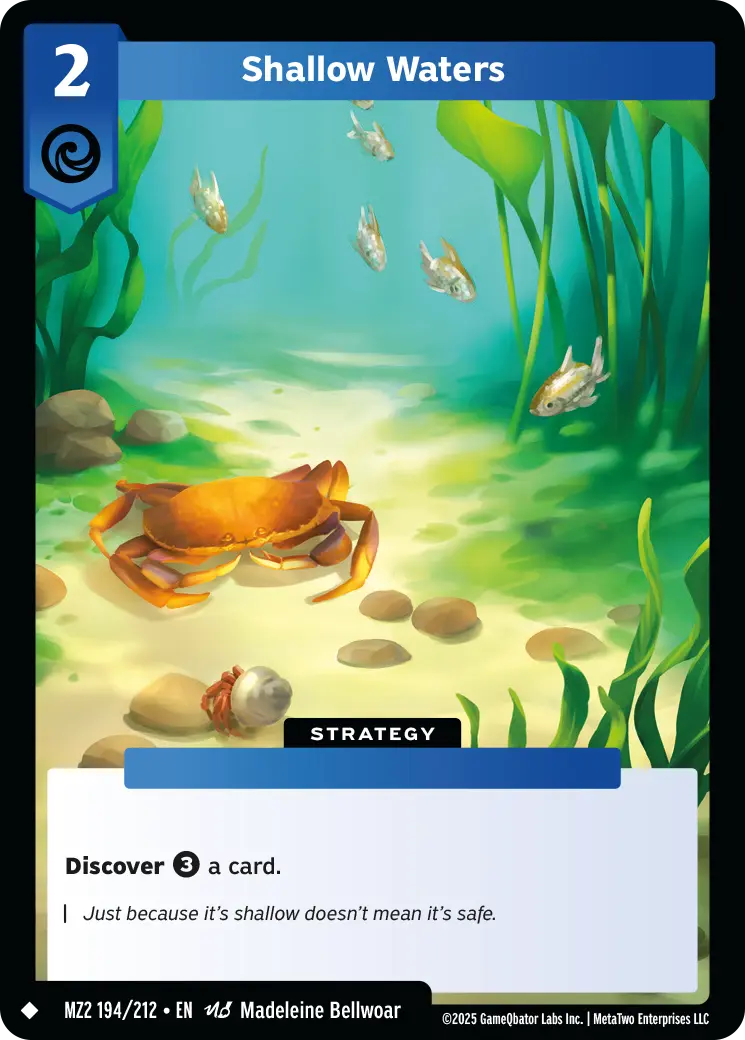 Shallow Waters - MZ2-194 - MetaZoo Torrential Tides