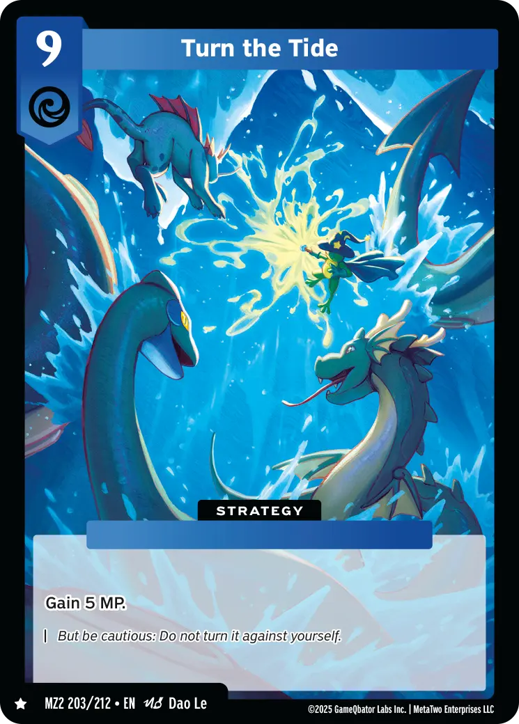 Turn the Tide - MZ2-203 - MetaZoo Torrential Tides