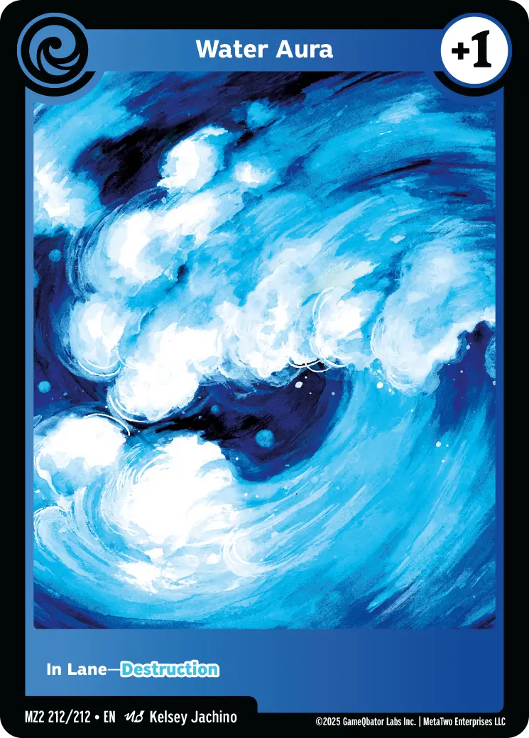 Water Aura - MZ2-212 - MetaZoo Torrential Tides