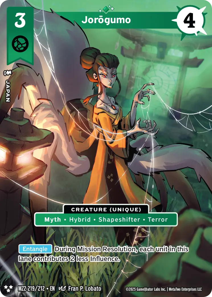 Jorogumo - MZ2-219 - MetaZoo Torrential Tides