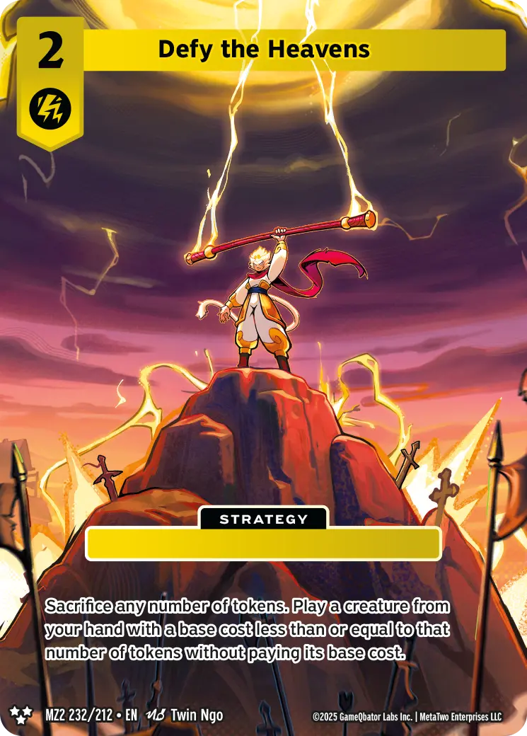 Defy the Heavens - MZ2-232 - MetaZoo Torrential Tides