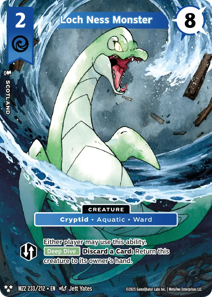 Loch Ness Monster - MZ2-233 - MetaZoo Torrential Tides