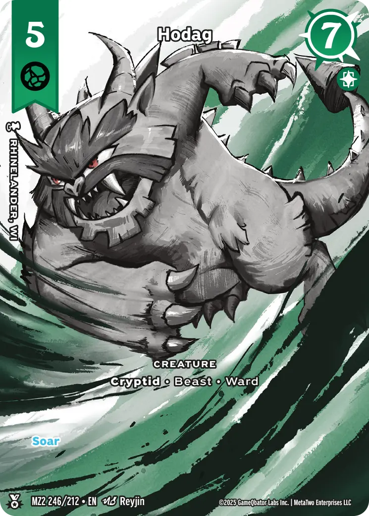 Hodag - MZ2-246 - MetaZoo Torrential Tides