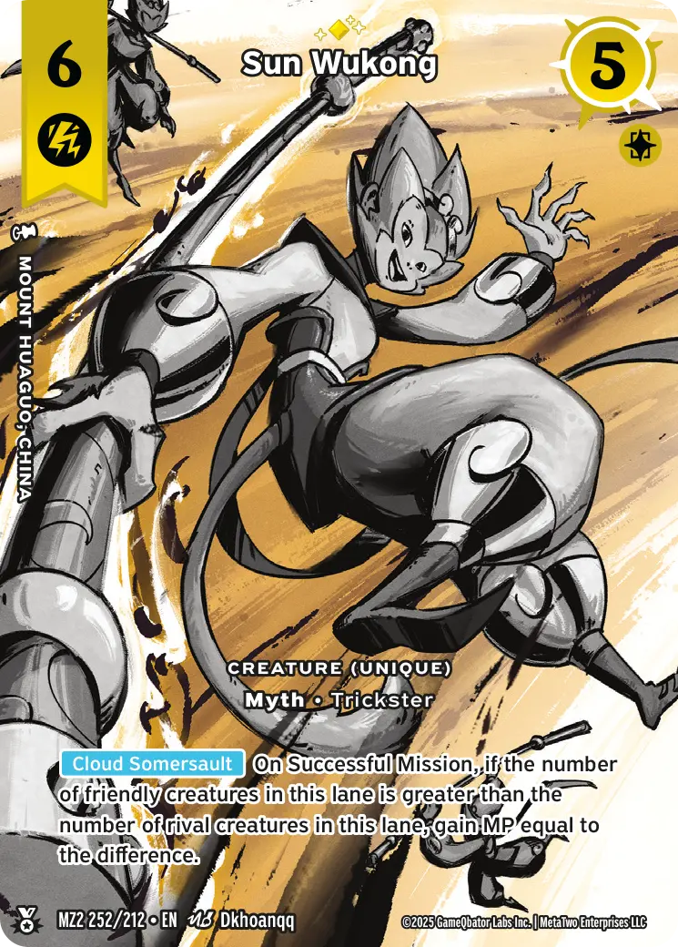 Sun Wukong - MZ2-252 - MetaZoo Torrential Tides