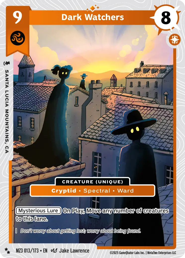 Dark Watchers - MZ3-013 - MetaZoo Secret Shadows