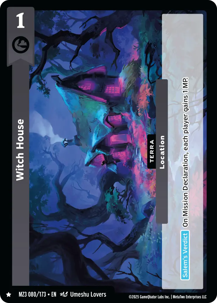 Witch House - MZ3-080 - MetaZoo Secret Shadows