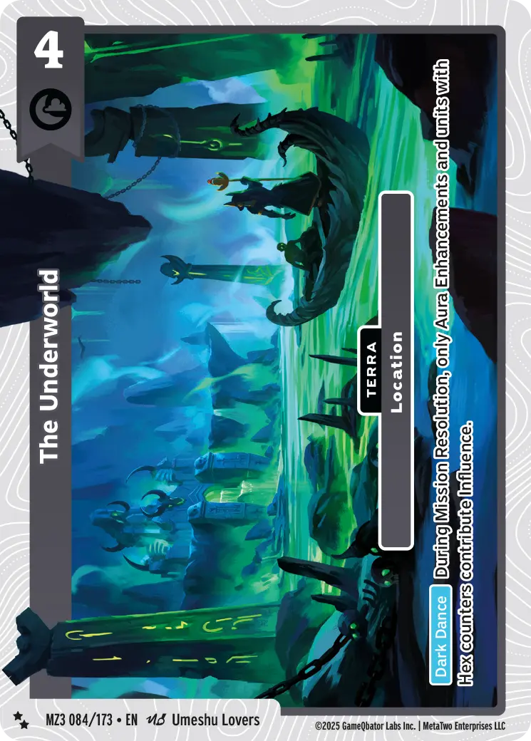 The Underworld - MZ3-084 - MetaZoo Secret Shadows