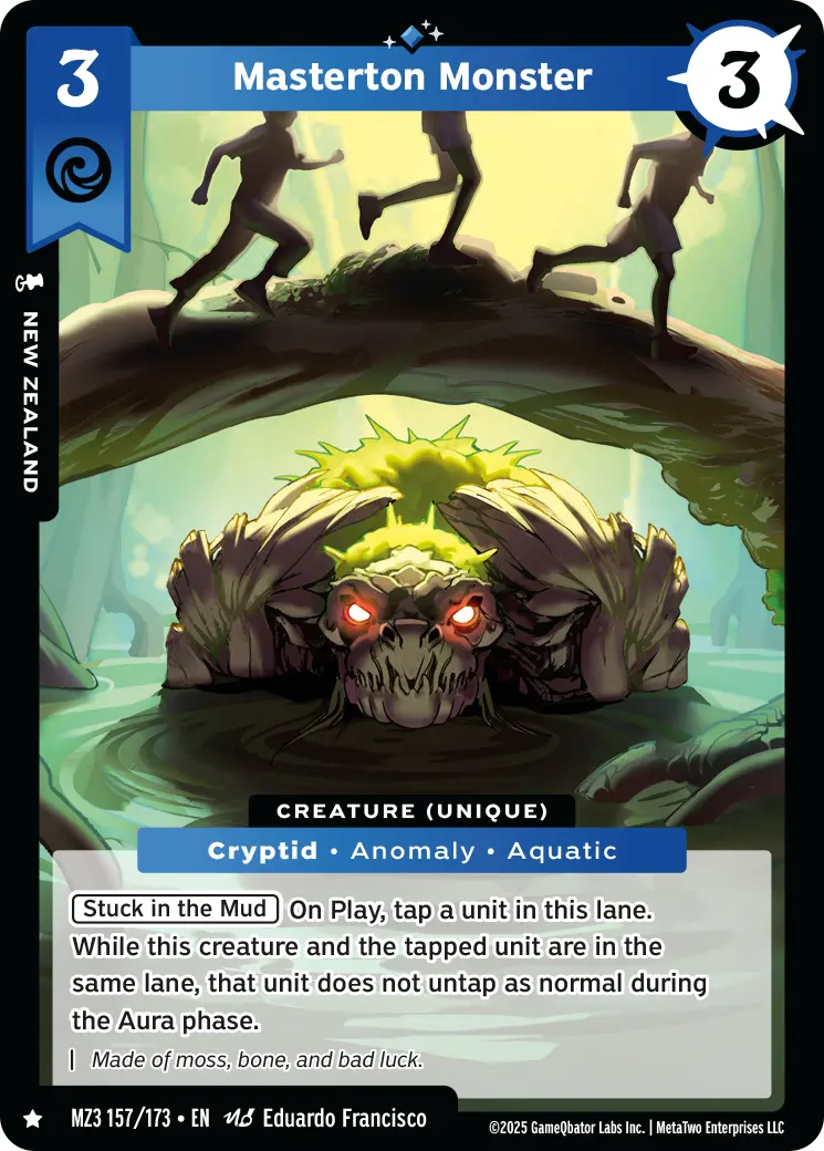 Masterton Monster - MZ3-157 - MetaZoo Secret Shadows