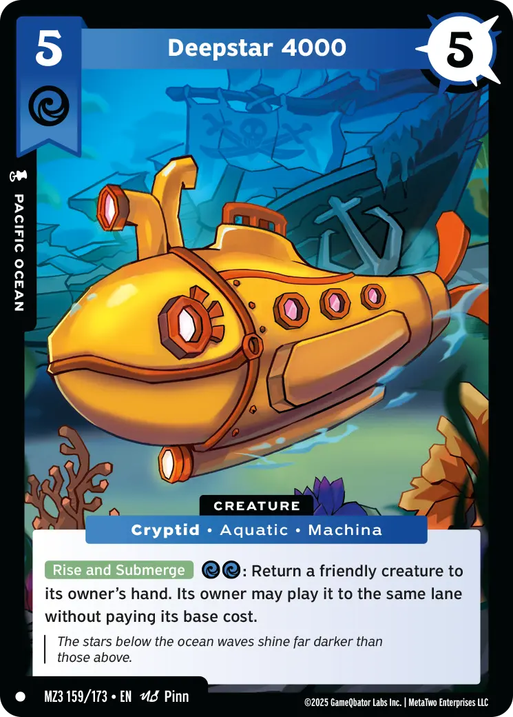 Deepstar 4000 - MZ3-159 - MetaZoo Secret Shadows