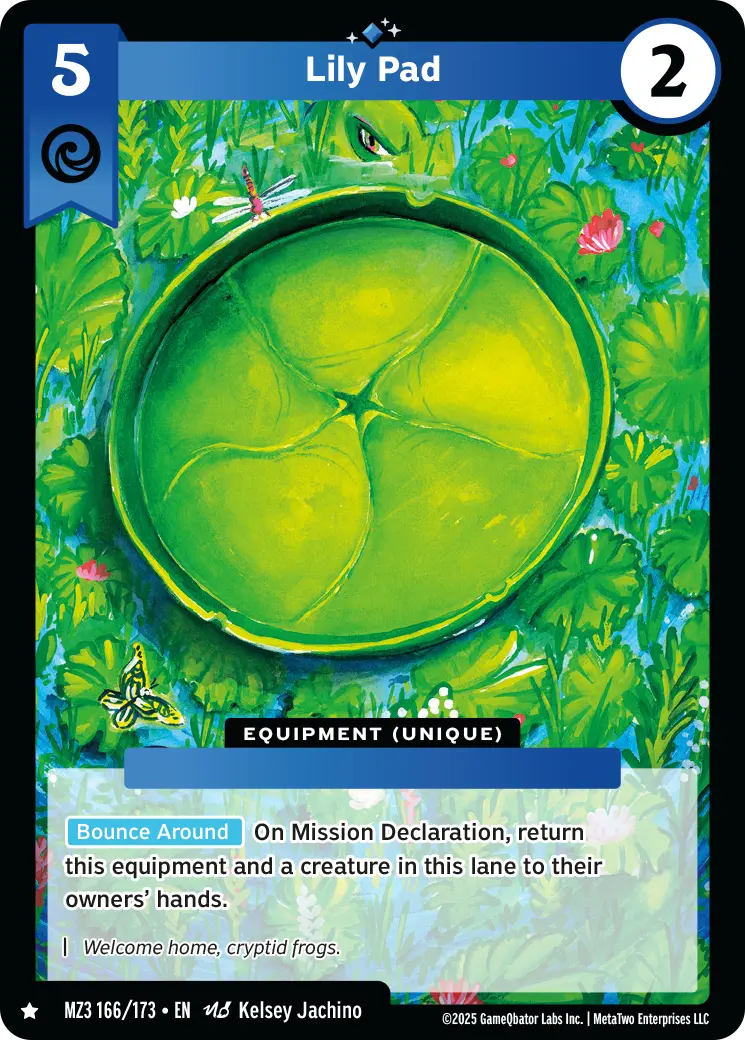 Lily Pad - MZ3-166 - MetaZoo Secret Shadows