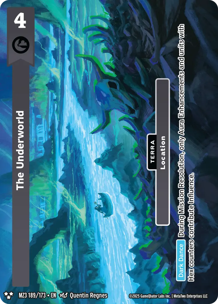 The Underworld - MZ3-189 - MetaZoo Secret Shadows