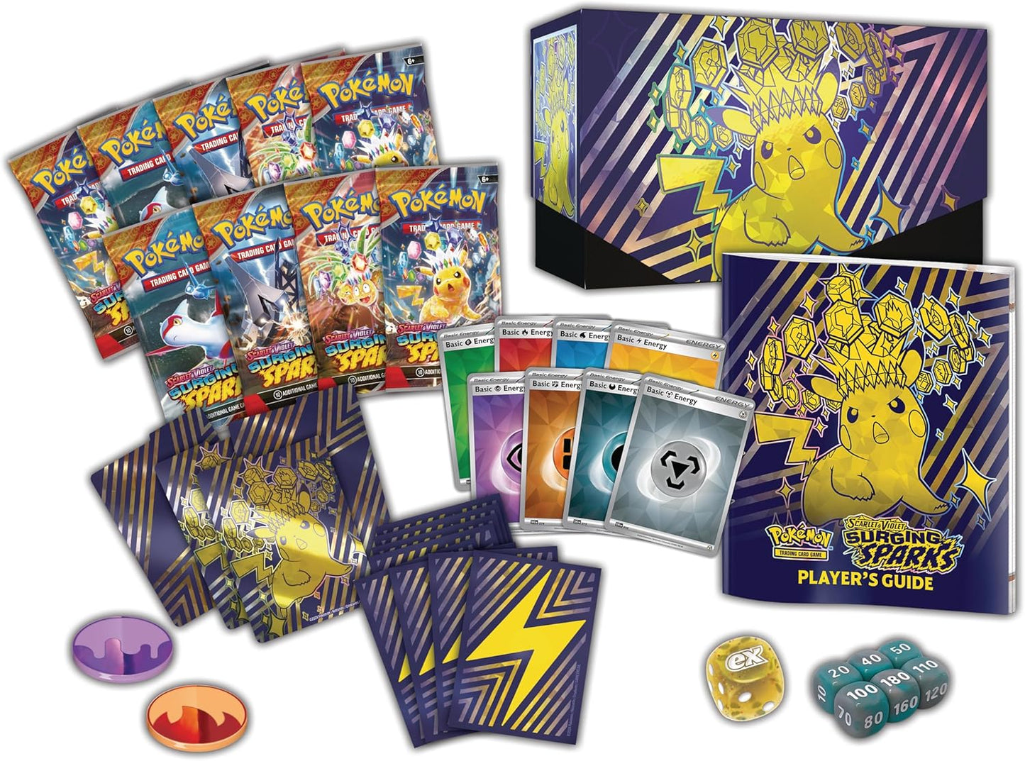 Pokémon TCG: Scarlet & Violet - Surging Sparks Elite Trainer Box