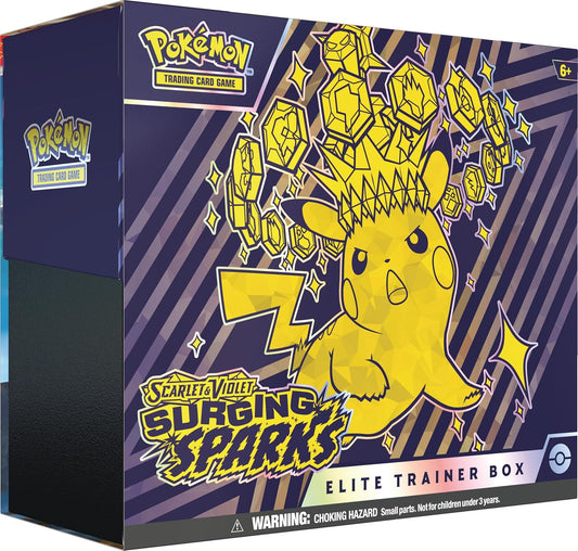 Pokémon TCG: Scarlet & Violet - Surging Sparks Elite Trainer Box