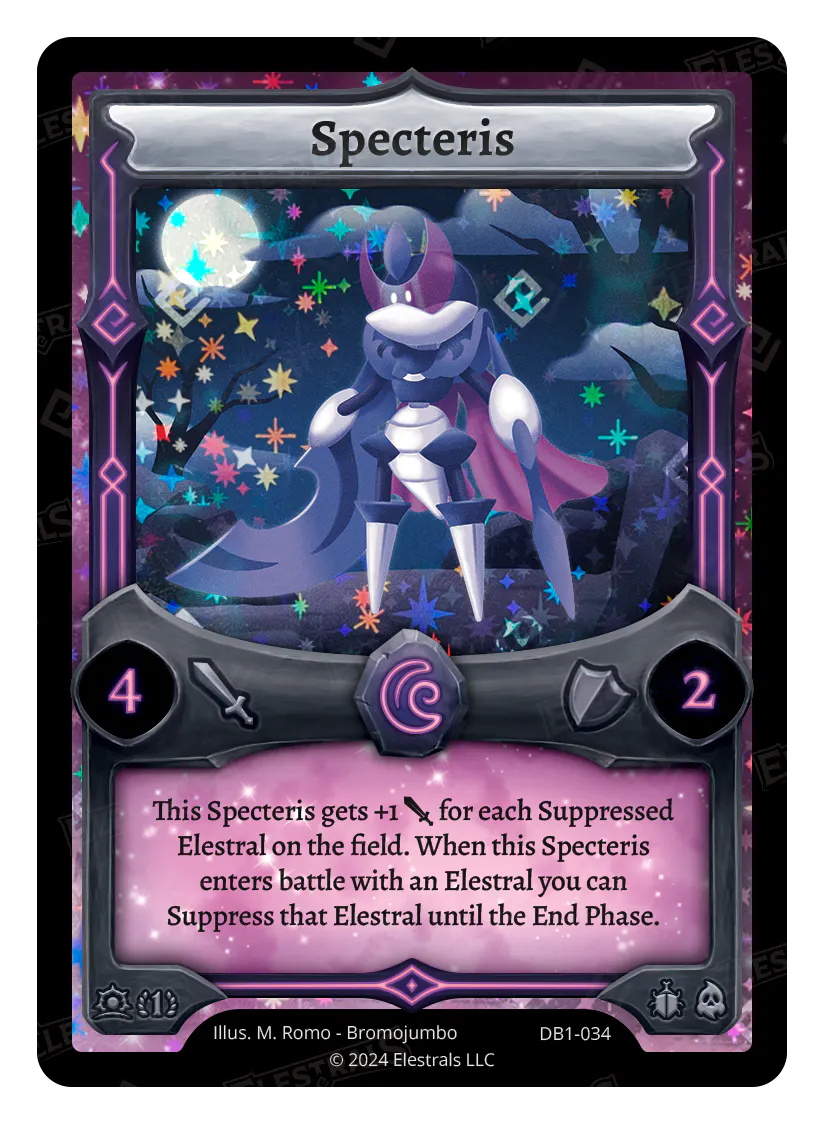 Elestrals - Specteris Holo Rare (Daybreak)