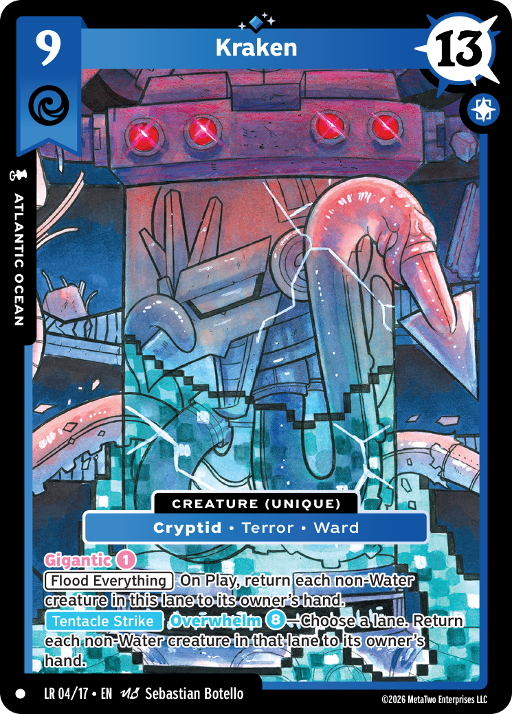 Kraken - LR-004 - MetaZoo Limited Release: Escape Polybius