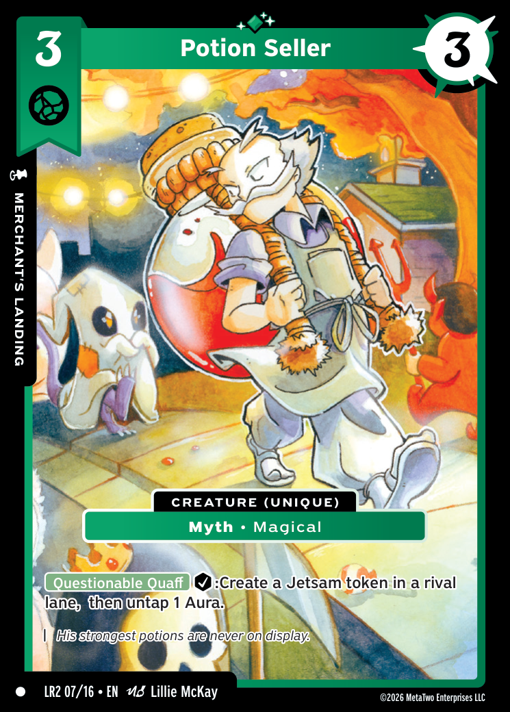Potion Seller - LR2-007 - MetaZoo Limited Release: Salem Nights