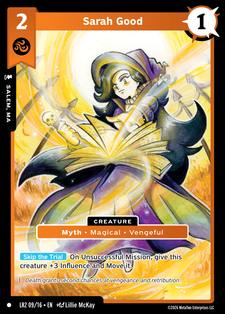 Sarah Good - LR2-009 - MetaZoo Limited Release: Salem Nights