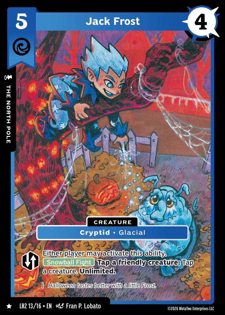 Jack Frost - LR2-013 - MetaZoo Limited Release: Salem Nights